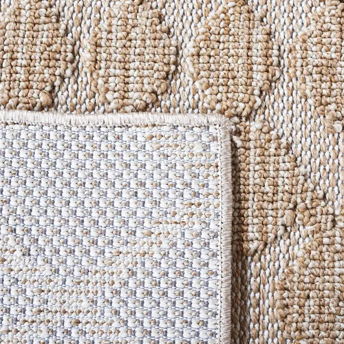 Vista 6 de SAFAVIEH Global Collection - Alfombra de pasillo, 2 pies 2 pulgadas x 8 pies, diseño beige y marrón, no desprende pelusa y de fácil cuidado