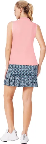 Vista 4 de JACK SMITH Camisas tipo polo sin mangas para mujer con cuello Dri Fit