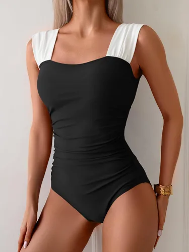Vista 4 de B2prity Traje de baño de una pieza para mujer con control de abdomen