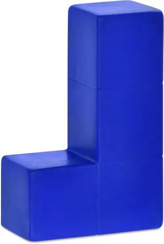 Vista 3 de Fizz Creations for iscream Tetris Squishy Stress Ball - Bloque azul