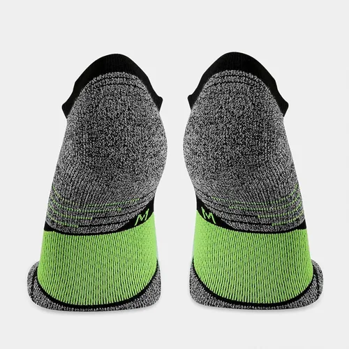 Vista 4 de WANDER - Calcetines deportivos de hombre para correr, 7 pares, gruesos y acolchados, para tobillo, para deporte, corte bajo, tallas 6-910-1212-14