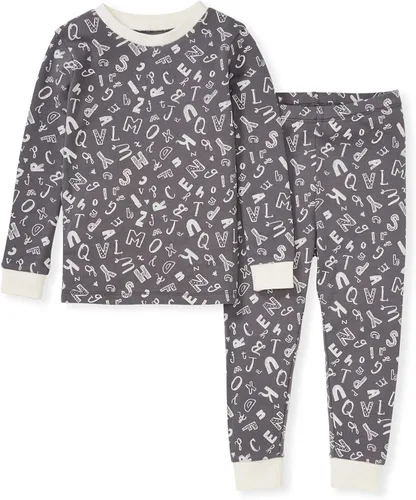 Vista 10 de Burt's Bees Baby Conjunto de pijama para bebé niña Amigos árticos