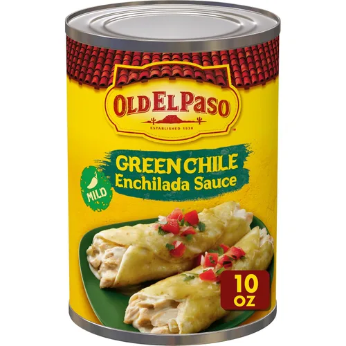 Vista 17 de Old El Paso, Salsa de enchilada roja media, Preparación de comidas, 10 onzas (Paquete de 12)