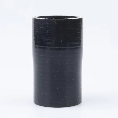 Vista 56 de AC PERFORMANCE ID de 1" a 1/2" (25mm a 13mm) Manguera de silicona recta reductora de 3 capas reforzada negra, 3" de longitud Negro