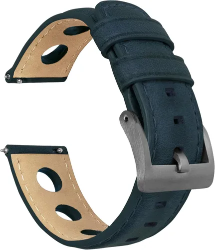 Vista 62 de Barton Racing & Rally Horween - Correas de cuero con barras de resorte de liberación rápida integradas, longitud estándar para muñecas de 5 a 8