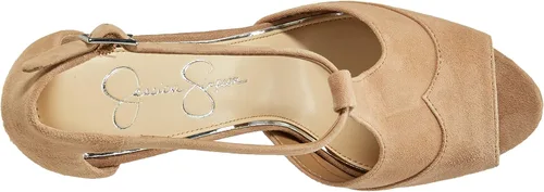 Vista 5 de Jessica Simpson Sandalias de plataforma con tacón floral Dany 3 para mujer