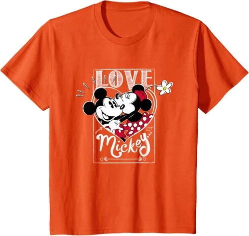 Vista 64 de Disney Mickey & Minnie Mouse Love Mickey - Camiseta para el día de San Valentín