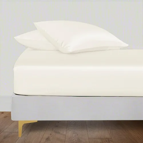 Vista 40 de LINENWALAS Sábana plana Full solamente - Sábana de cama de rayón derivado de seda de bambú, sábana premium transpirable refrescante, sábana superior