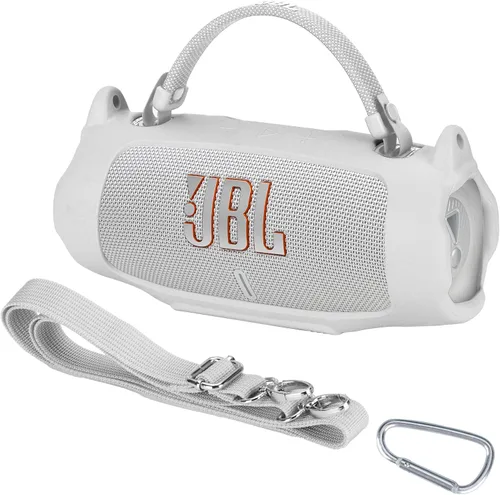 Vista 21 de Estuche de almacenamiento compatible con JBL Charge 6 Altavoz portátil impermeable a prueba de caídas (negro)
