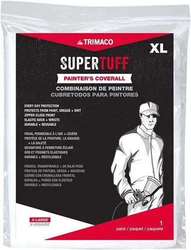 Vista 4 de Trimaco - Overol desechable., Blanco, 9903
