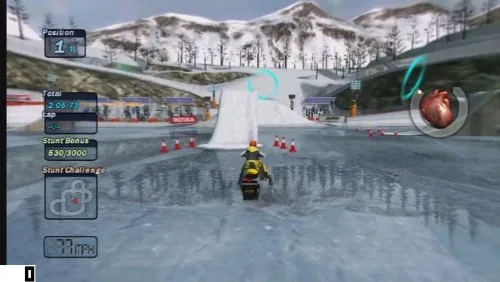 Vista 12 de Ski-Doo Snowmobile Challenge - Nintendo Wii