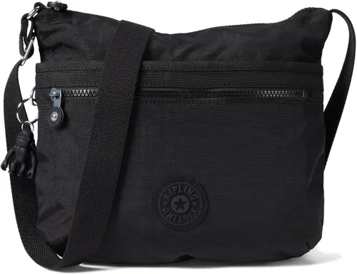 Vista 9 de Kipling Arto - Correa cruzada para mujer, correa de hombro ajustable, cierre de cremallera, Rojo (red rouge)