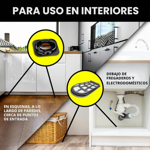 Vista 4 de Raid Double Control - Cebos pequeños para cucarachas y tapones para huevos, 12 unidades (paquete de 3)