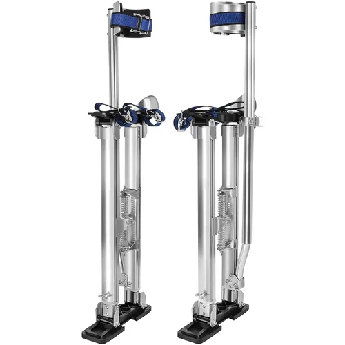 Vista 7 de Zancos de 15"-23" de Altura Ajustable de Aluminio para Adultos para Pintura de Techo Suspendido de Yeso, Pintor, Pintura de Pared Exterior y Recorte