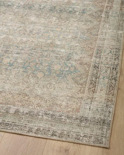 Vista 55 de Loloi Angela Rose Aubrey Collection AUB-02 - Alfombra decorativa de 2 pies 3 pulgadas x 3 pies 9 pulgadas, altura de pelo 0,19 pulgadas, diseño
