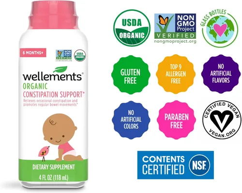 Vista 6 de Gripe Water orgánica para la barriga del bebé Wellements , 1, 1