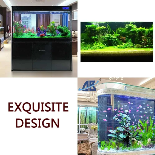 Vista 4 de Impresiones 3D Fondo de pecera Acuario Fondo Submarino Imagen Decoración Póster para pecera Papel pintado
