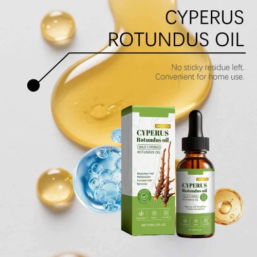 Vista 6 de 3PCS Cyperus Rotundus Hair Removal Care Oil Body Moisturizing Nourishing Hair Removal Care Oil 60ml