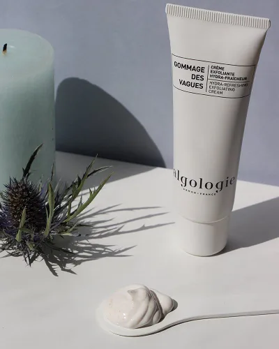 Vista 6 de Algologie Set de regalo de crema facial - Crema hidroprotectora revitalizante y crema exfoliante de limpieza profunda