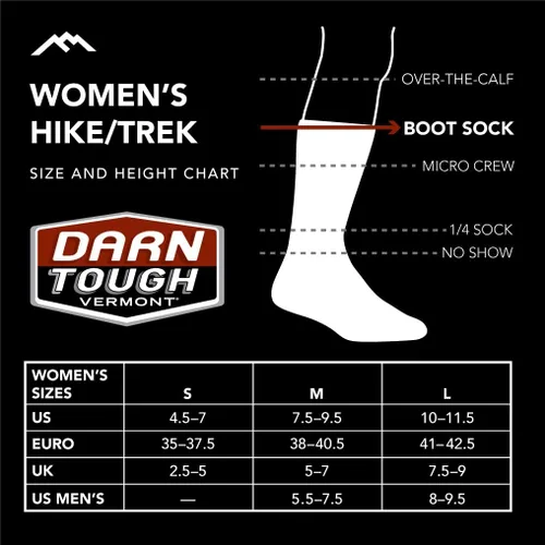 Vista 3 de Darn Tough Ryder Botas de peso medio con calcetín acolchado (estilo 5010)