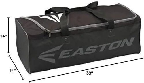 Vista 4 de Easton Bolso de lona para equipo de equipo E100G Béisbol y sóftbol rápido Negro