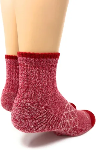 Vista 3 de WARRIOR ALPACA SOCKS - Todo el día - Todos los días - Forro de rizo - Acolchado - Calcetines multiusos - Unisex