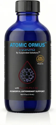 Vista 7 de Atomic ORMUS Fusions C60 Monoatomic Gold – Líquido de 4 onzas, 99.9% carbono C60 puro 60 + oro de 24 quilates ORMUS, libre de disolventes