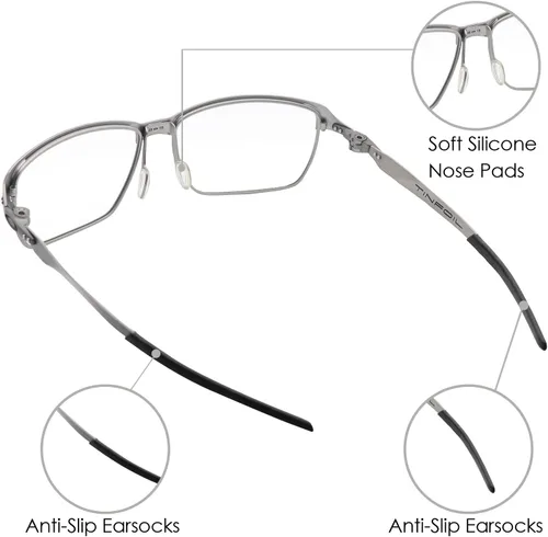 Vista 5 de BLAZERBUCK Auriculares de repuesto y pieza de nariz para gafas de sol Oakley Tinfoil OO4083