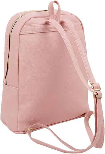 Vista 2 de Copi hermosa mochila informal pequeña, a la moda, moderna, de diseño simple, para mujer.