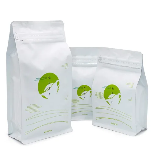 Vista 7 de Oriarm Té de jazmín Bi Tan Piao Xue 2023 Hoja suelta – Té verde chino Mao Feng con flores de jazmín – Yuqian 1er grado 100g (3.53oz) Bolsa