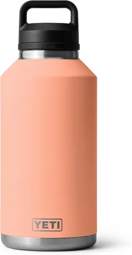Vista 11 de Yeti Rambler - Termo de 64 onzas, aislado al vacío, de acero inoxidable, con tapa para sorber, color blanco.