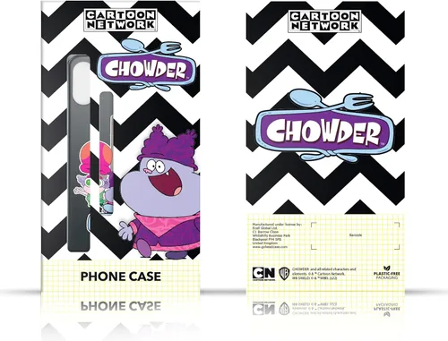 Vista 7 de Head Case Designs Officially Licensed Chowder: Animated Series Full Face Graphics Hard Back Case Compatible with Apple iPhone 14 Plus