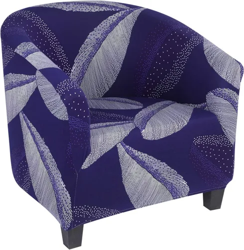 Vista 16 de Funda para silla de club, funda elástica para sillón, funda de sofá, protector de muebles para sala de estar (color #18)