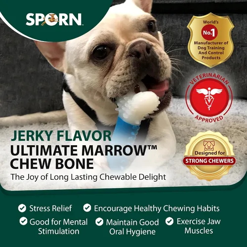 Vista 12 de Sporn Yuppie - Juguete dental para cachorros, masticable de médula, pequeño, blanco, (33810)