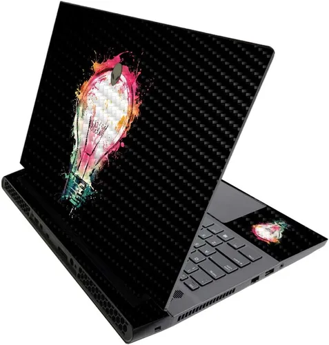 Vista 450 de MightySkins - Skin brillante con purpurina para Alienware M17 R3 (2020) y M17 R4 (2021) - Diversión de los años 90 Acabado duradero con purpurina