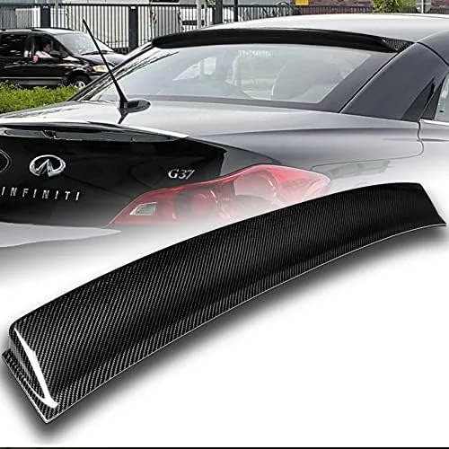 Vista 11 de Kit de 3 piezas de parachoques delantero Infiniti G37 Coupe/2DR, alerón de protección con moldura divisora estilo STP, difusor de aire y barbilla