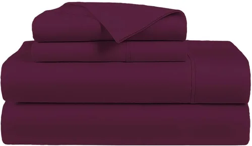 Vista 20 de AMAY Sábanas de 500 hilos 100% algodón egipcio tamaño individual, sábanas para cama de tamaño individual, algodón de fibra extra larga, calidad