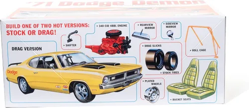 Vista 2 de MPC 1971 Dodge Demon Kit de modelo a escala 1:25