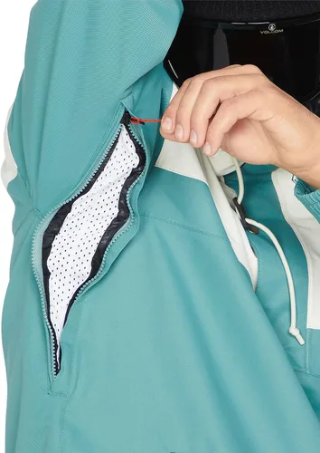 Vista 6 de Volcom Chaqueta de snowboard con capucha Anarok para hombre