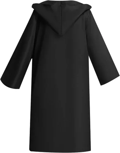 Vista 5 de Túnica Eonpow de hechicero, con capucha, para Halloween o disfraz