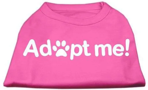 Vista 12 de Mirage Pet Products Adopt Me - Camisa con serigrafía, pequeña, color negro