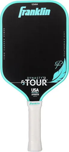 Vista 8 de Franklin Sports Paletas de pickleball Pro - FS Tour Serie Featherweight Paddles - Aprobado por Pickleball de Estados Unidos - Superficie de fibra