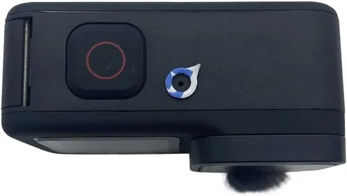 Vista 3 de Micrófono de viento para cámara Muff de gato muerto para Go Pro Hero 9 10 Cubierta de micrófono de viento para la serie de Go Pro Hero (negro)