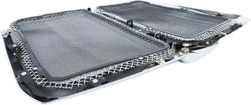 Vista 5 de Marco de rejilla cromado con pantalla de insectos para Kenworth T680 2015-2022
