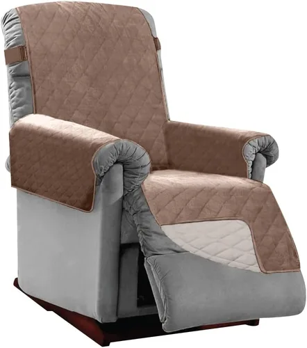 Vista 66 de Sofa Shield - Funda para sofá Loveseat con correa patentada, protector de cojín, funda reversible diseñada en EE. UU. resistente a manchas
