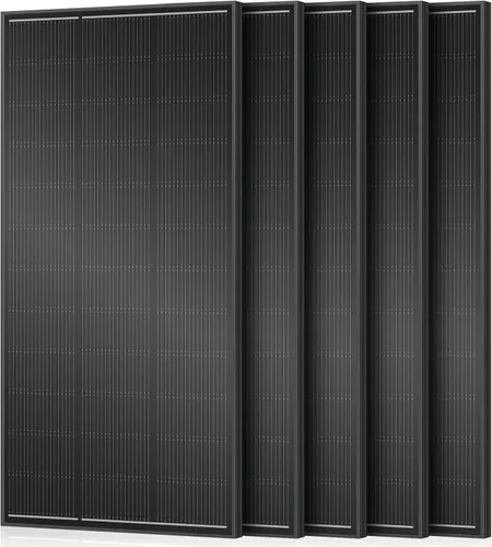 Vista 19 de Panel Solar de 18BB 100 Vatios, Panel Solar N-Type de 12V 100W, Módulos PV Monocristalinos de Alta Eficiencia del 25% para RV, Marino, Techo