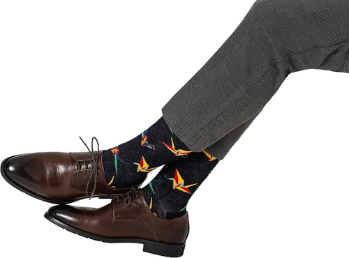 Vista 6 de Calcetines para hombre, calcetines divertidos de regalo para mujer, novedosos y divertidos calcetines de regalo para papá, calcetines para mamá