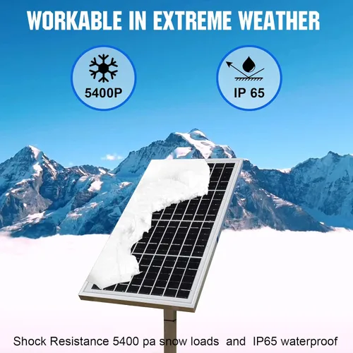Vista 7 de ECO-WORTHY Panel solar de 10, 20, 30, 50 watts para cargar baterías de 12 voltios.