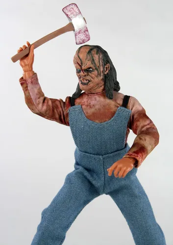 Vista 7 de Mego Hatchet Victor Crowley - Figura de acción de terror de 8 pulgadas