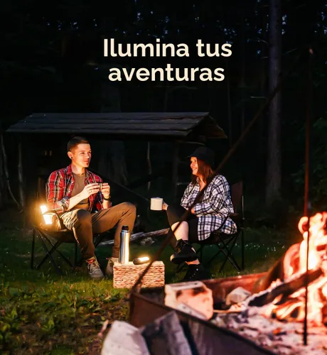 Vista 9 de Linterna solar para campamento, 1800 lúmenes, 13 modos de luz, batería de 3000 mAh, impermeable IP66, luces LED recargables para huracán